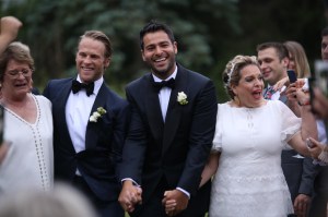Jonathan Simkhai - “When we all walked down the aisle together at our wedding in the summer of 2017.”