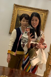 Monse - “My mom is my closest friend. We enjoy cooking together, taking the same workout classes, exploring new places and going to the spa. Anything you can think of, my mom is there to experience it with me. Before the quarantine started, we traveled to Palm Beach together for a Women's Day event. I’m so happy we were able to take that trip and be with each other. Who would’ve thought it would be so long before we’d be able to see each other again.” Laura Kim