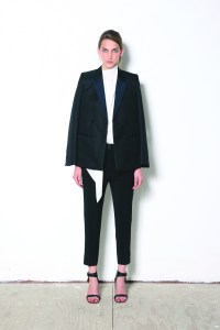 A look from Celine Resort 2010, Phoebe Philo's first collection for Celine.A look from ppresentation for Celine designed by Phoebe