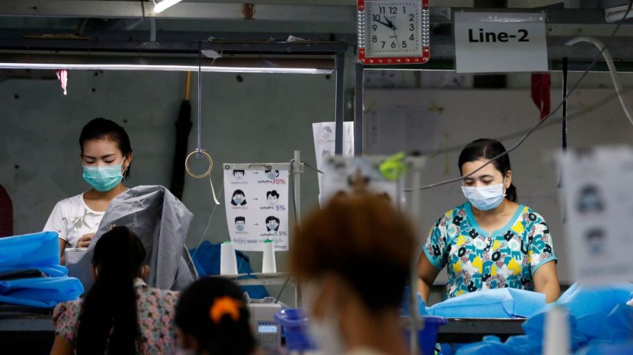 One labor group is urging Western brands to make a one-time contribution to protect workers from starvation and destitution.