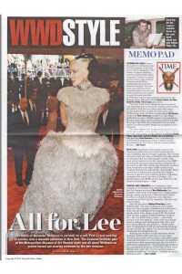 WWD's 2011 Met gala coverage.
