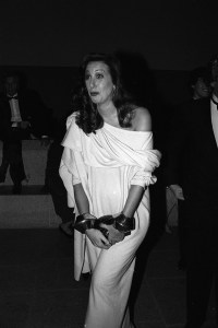 The scene at the Met Gala, 1981.