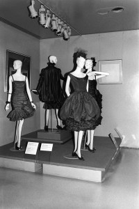 Yves Saint Laurent display at the Costume Institute's annual gala at the Metropolitan Museum of Art, 1983.