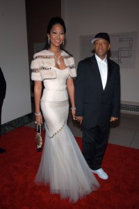 Kimora Lee Simmons and Russell Simmons, 2005.
