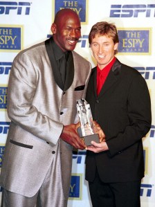 Michael Jordan and Wayne Gretzky at the ESPY Awards, MGM GrandMICHAEL JORDAN