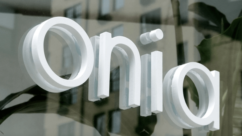 Onia storefront NYC