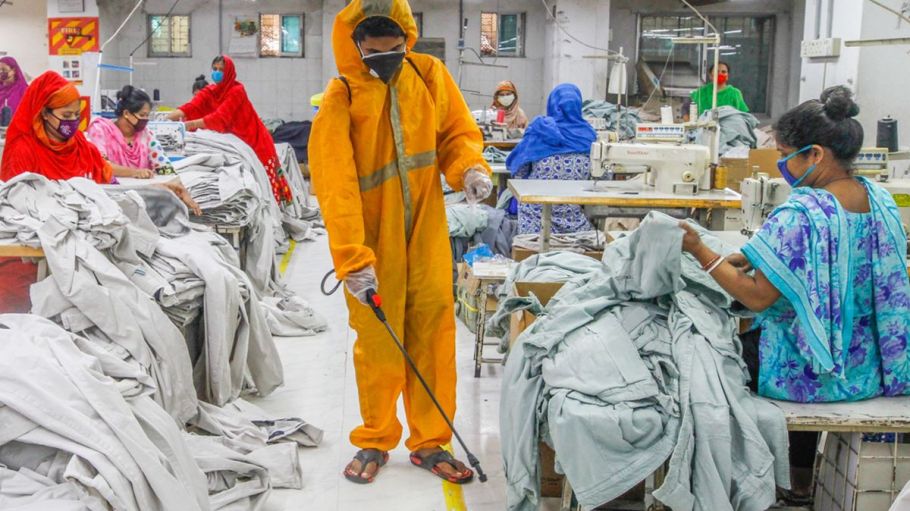 As apparel production resumes, managers and employees will need to navigate a new normal on the factory floor due to health considerations.