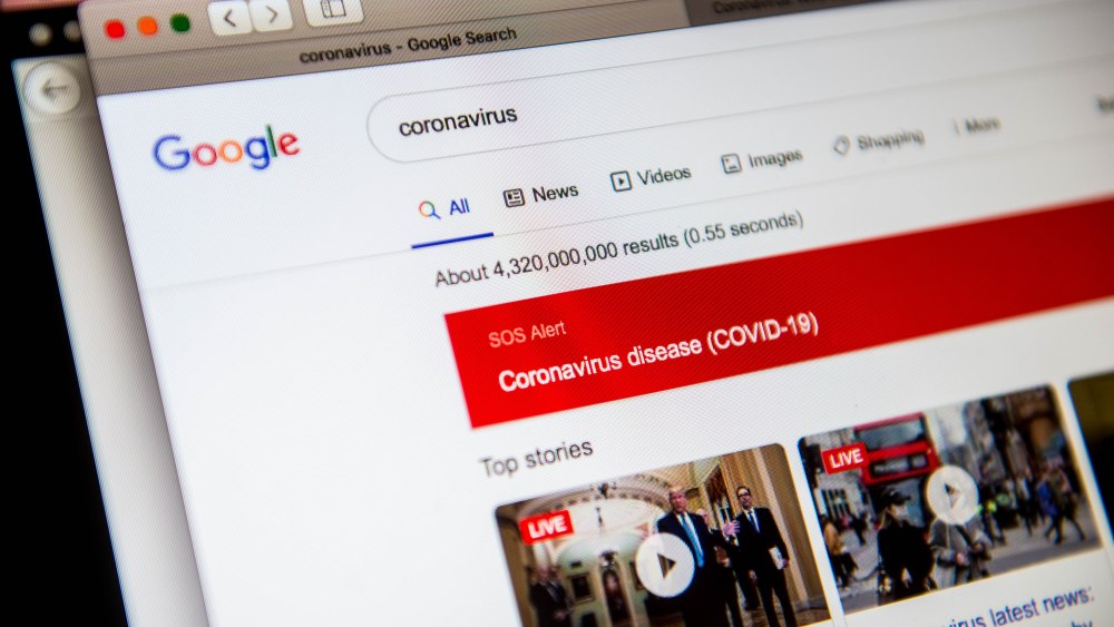 Google Coronavirus