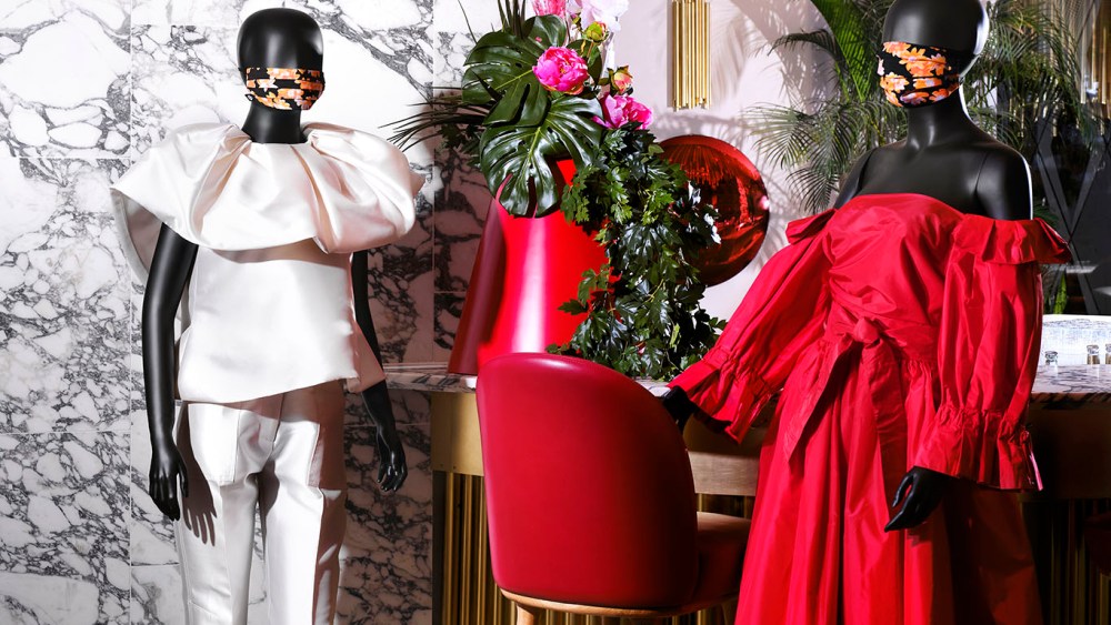 A vignette from “Together Again: Reconnecting Through Fashion and Art.”