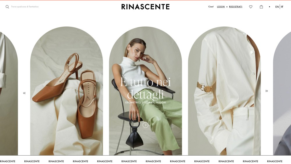 Rinascente online store