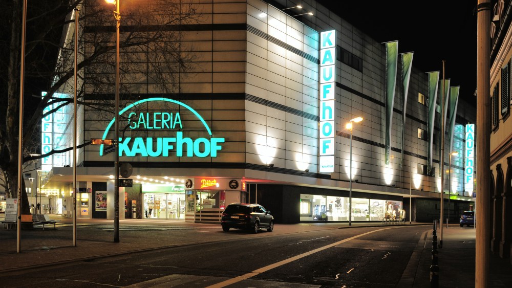 Galeria Kaufhof store in Mainz, Germany.