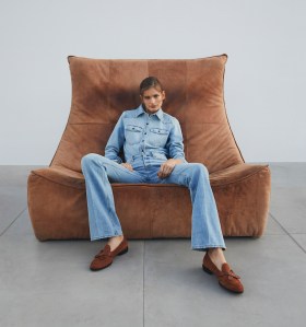 Premium Los Angeles denim brand Frame steps further into the lifestyle category with a new leather footwear collection for women.