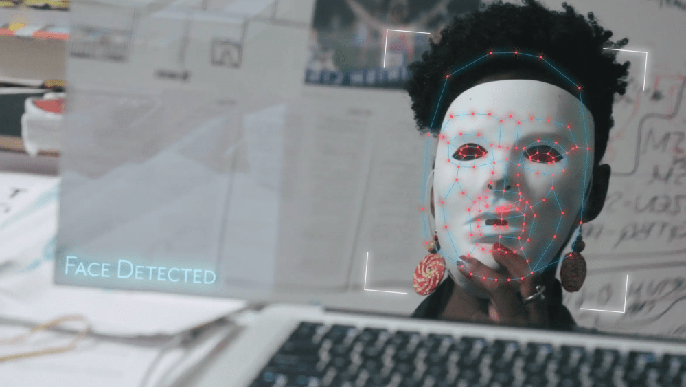 A still from "Coded Bias."