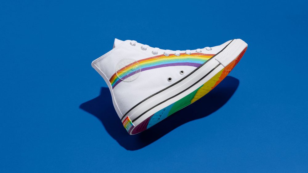 Footwear brands including Nike, Puma, Under Armour, Reebok and Teva celebrate Pride Month this June with rainbow-splashed shoe collections.