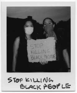 Messages from the Black Lives Matter protests in New York City.