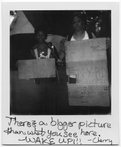 Messages from the Black Lives Matter protests in New York City.