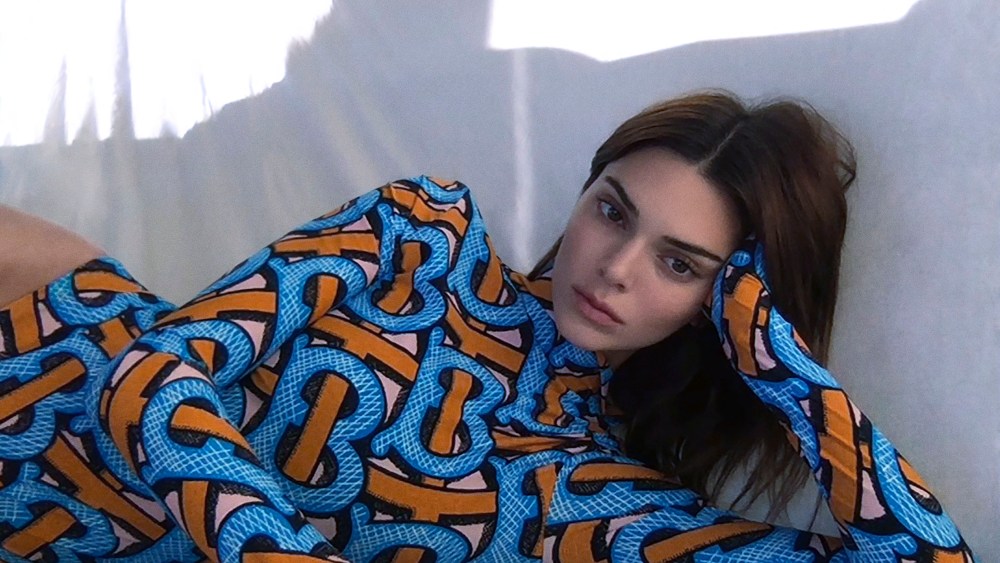 The Burberry Summer Monogram Collection campaign featuring and shot by Kendall Jenner.