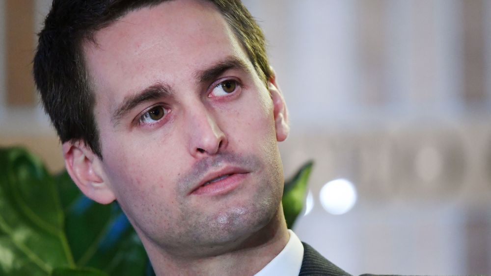 Co-Founder and CEO of Snap Inc, Evan Spiegel speaks during the Wall Street Journal (WSJ) CEO Council in London, Britain, 14 May 2019. Reports state that the Wall Street Journal CEO Council connects the world's most ambitious and influential business leaders to discuss the issues shaping the future.Wall Street CEO Council in London, United Kingdom - 14 May 2019