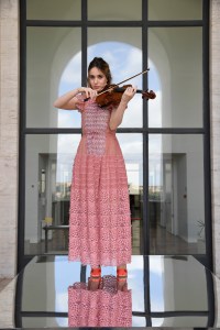 Anna Tifu wearing Fendi Couture.
