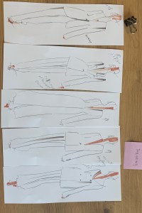 The Marina Moscone at home fittings process.