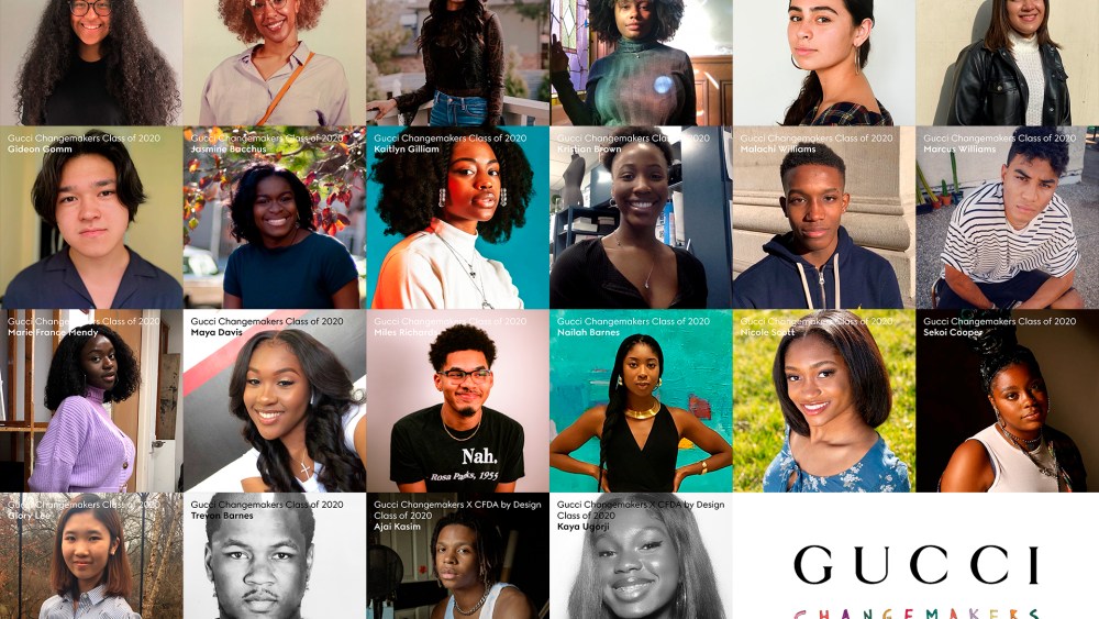 Gucci North America Changemakers Scholars Revealed