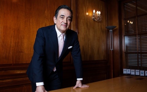 The investor Javad Marandi, whose portfolio includes Soho Farmhouse, Anya Hindmarch, Emilia Wickstead and The Conran Shop.