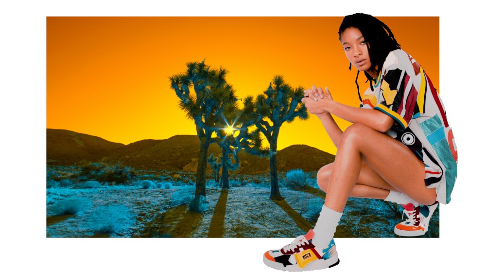 Willow Smith in Onitsuka Tiger.