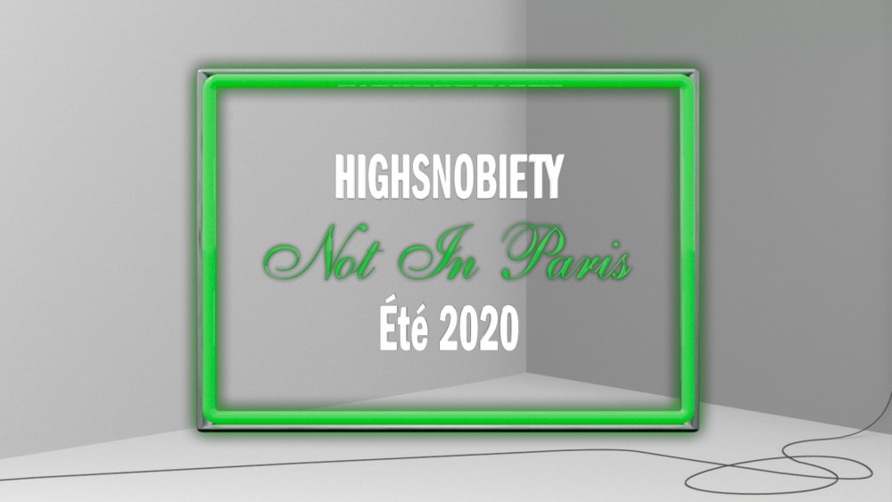 Highsnobiety debuts 'Not in Paris' online exhibition project
