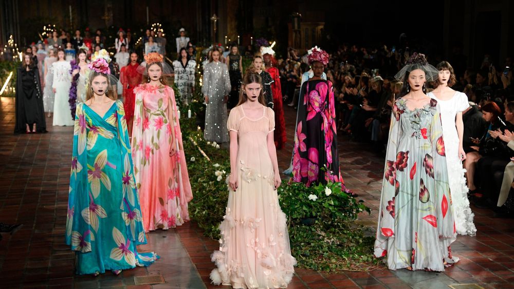 Models on the catwalkRodarte show, Runway, Fall Winter 2020, New York Fashion Week, USA - 11 Feb 2020