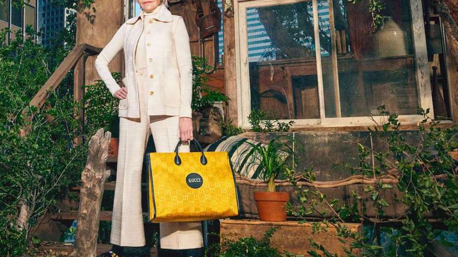 Gucci debuted Tuesday Off the Grid, the first collection from Gucci Circular Lines—a concept created to support the brand’s vision for circular production. 