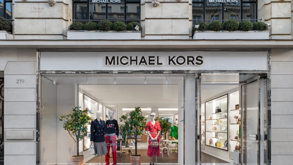 The Michael Kors flagship in Paris.