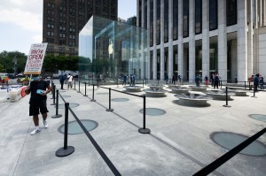Stores prepare for shoppers as New York City enters phase two of reopening.