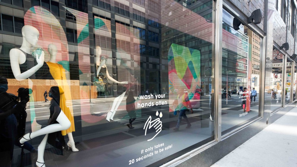 Stores prepare for shoppers as New York City enters phase two of reopening.