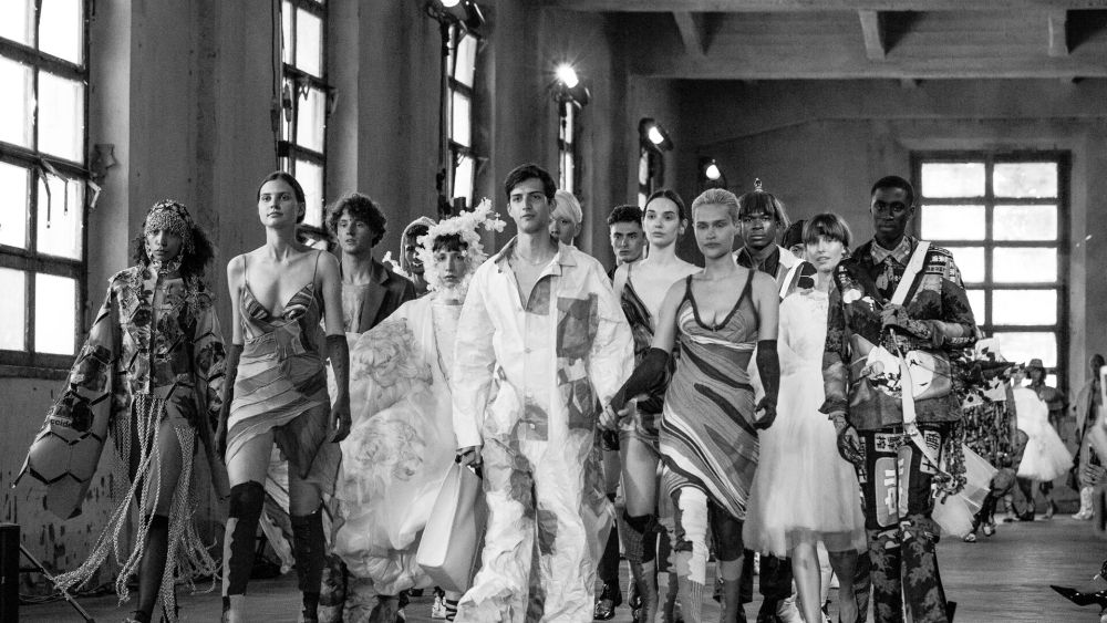 Polimoda's graduation fashion show in 2019.