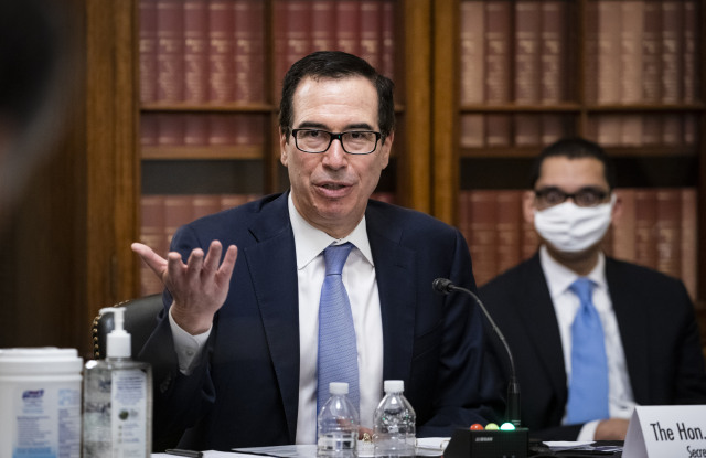 United States Secretary of the Treasury Steven T. Mnuchin, who led the PPP program and its disbursement.