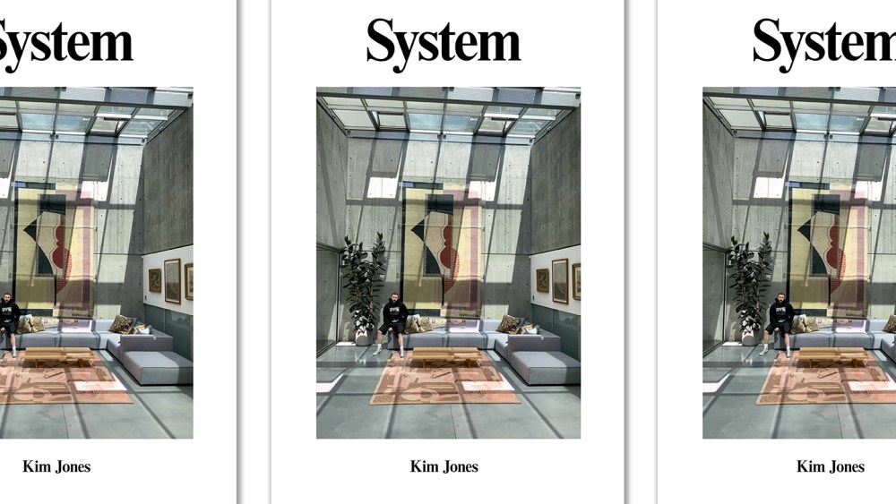 Kim Jones on the cover of System magazine.