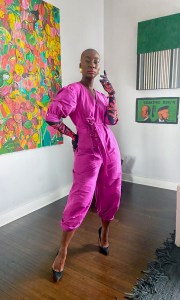 Diamond Mahone for Tanya Taylor Resort 2021