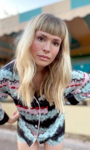 Mosha Lundström Halbert for Tanya Taylor Resort 2021