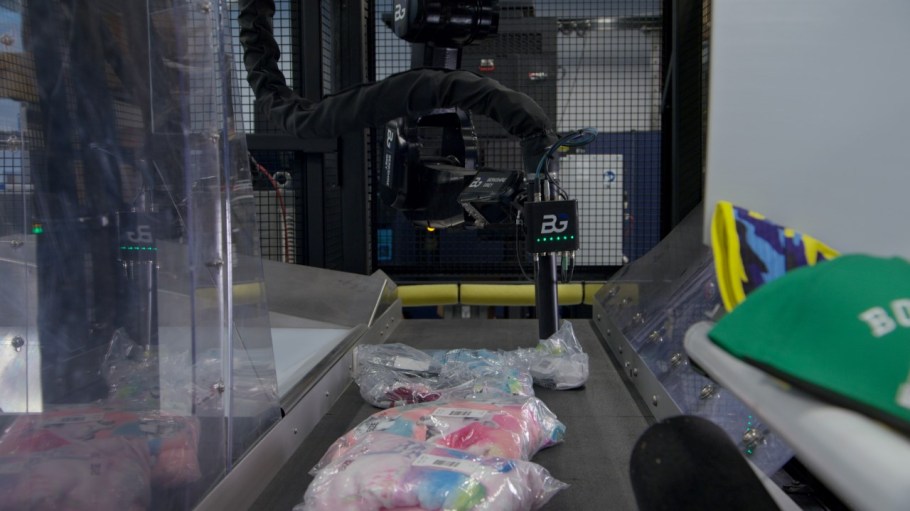 Robotics company Berkshire Grey has launched Robotic Induction Station solutions to improve sorting efficiency in apparel warehouses.