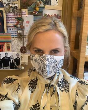 Tory Burch Urges Friends to #WearADamnMask