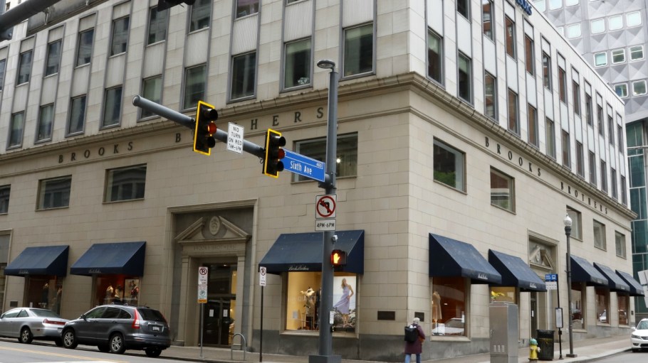 ABG and Simon Property make $305M stalking-horse bid for bankrupt Brooks Brothers, but will likely see competing bids at a court auction.