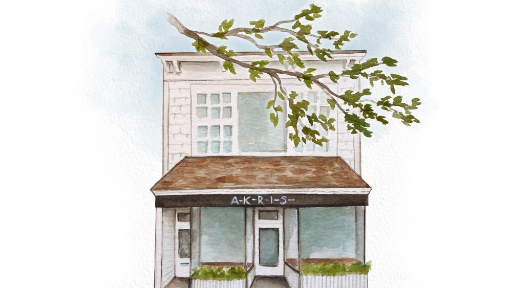 A rendering of the new Akris boutique in Southampton.