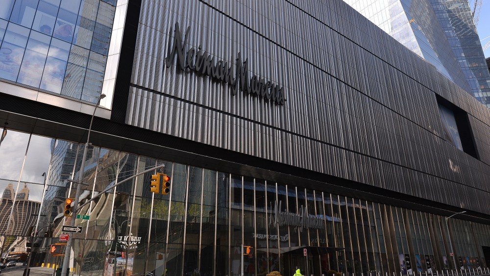Neiman Marcus in The Shops at Hudson Yards is close to declaring bankruptcy due to the effects of the COVID-19 pandemic forcing closures across America, New York, NY May 1, 2020. (Anthony Behar/Sipa USA)(Sipa via AP Images)