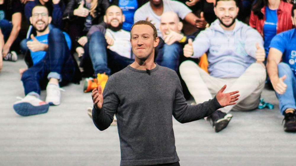 Facebook CEO Mark Zuckerberg 2019