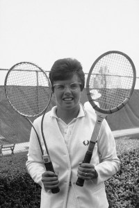 Billie Jean King, 1967.