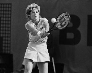 Chris Evert-Lloyd, 1985.