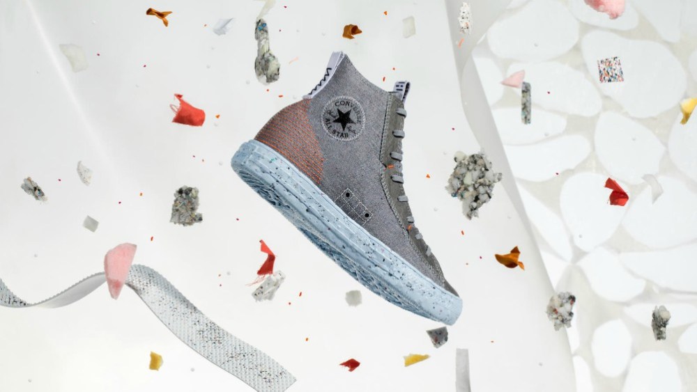 Converse borrowed from Nike's tool kit, injecting Space Hippie sustainable innovations to its latest eco-friendly Chuck Taylor All Star.