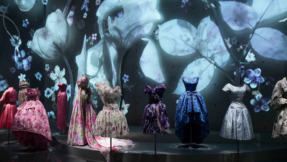 Dior's 'Designer of Dreams' exhibition in Shanghai.