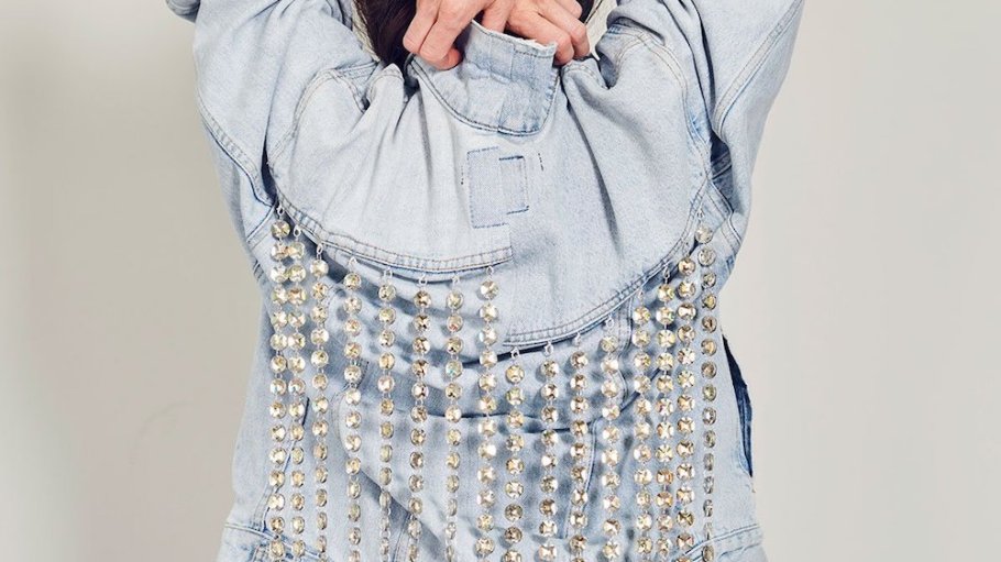 E.L.V. Denim is teaming up with Swarovski to create an exclusive seven-piece capsule collection made from 100 percent upcycled denim and upcycled crystals.
