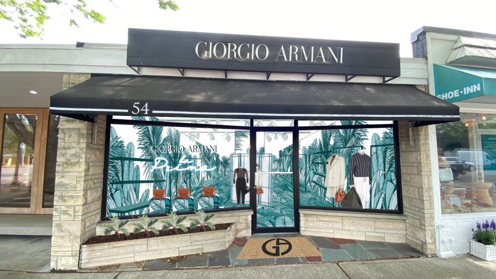Giorgio Armani to Open Pop-up in East Hampton